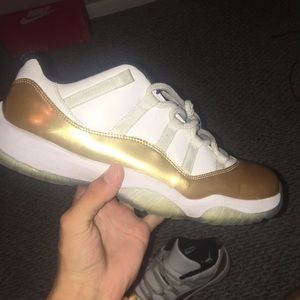 Jordan 11 Low Closing Ceremony, slightly worn.